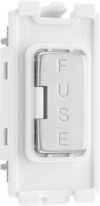 BG RBSFUSE Nexus Grid Brushed Steel 13A Fuse Holder Module