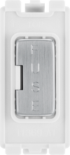 BG RBSFUSE Nexus Grid Brushed Steel 13A Fuse Holder Module