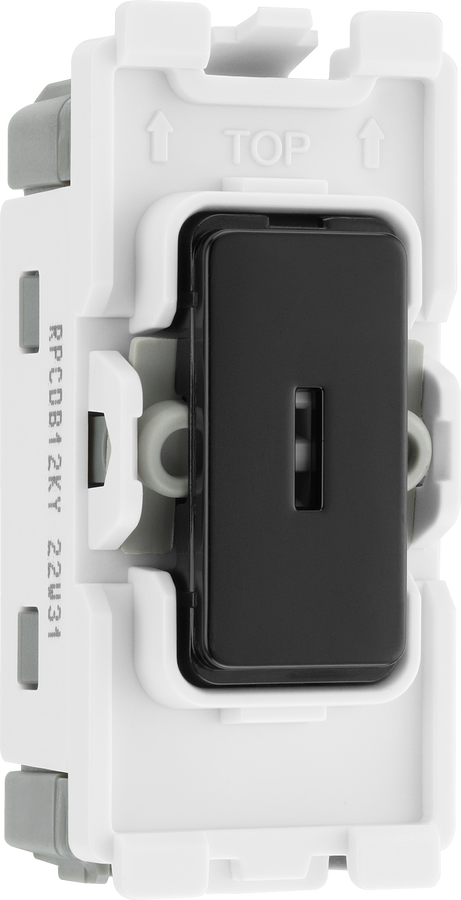 RPCDB12KY Front - The Grid modular range from British General allows you to build your own module configuration with a variety of combinations and finishes.