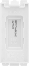 BG RPCDWBLNK Evolve Grid White Blank Module