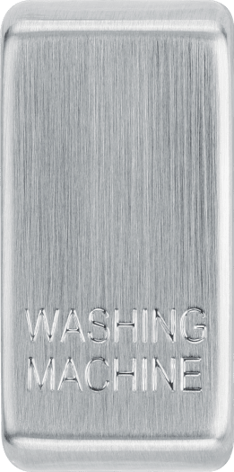 BG RRWMBS Nexus Grid Brushed Steel 'WASHING MACHINE' Rocker