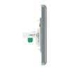 BG MC5RJ452 Metal Clad | 2 Gang RJ45 Ethernet Socket