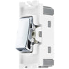 BG RPC13 Nexus Grid Polished Chrome 20AX Intermediate Switch Module
