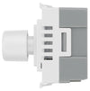 BG RDLT Nexus Grid 2-Way Intelligent Dual Mode Dimmer Module - White