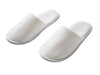Corby Rossendale Closed Toe Disposable Slippers in White, Qty 100