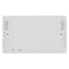 BG 895 Moulded Round Edge | White | 2 Gang Blank Plate