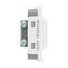 BG RPCDWFLEX Evolve Grid White 10mm Flex Outlet Module