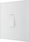 BG 913 Moulded Square Edge | White | 1 Gang 10AX Intermediate Plate Switch