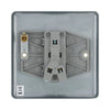 BG MC512 Metal Clad 20A 16AX 2 Way Single Light Switch