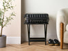 Corby Buxton Luggage Rack in Black BUSA Bamboo