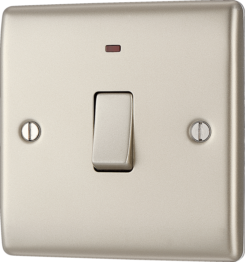 NPR31 Front - This 20A double pole switch with indicator from British General has been designed for the connection of refrigerators water heaters, central heating boilers and many other fixed appliances.