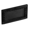 BG Evolve Black Chrome Double Blank Plate PCDBC95B with 35mm Steel Back Box