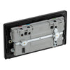 BG Evolve Polished Copper Double USB Socket with WiFi Extender PCDCP22UWRB and 25mm Steel Back Box