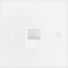 BG 9BTSI/1 Moulded Square Edge | White | 1 Gang IDC Terminal Secondary Telephone Socket