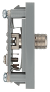 BG EMNSSATG Euro Module Satellite Connection Female - Grey