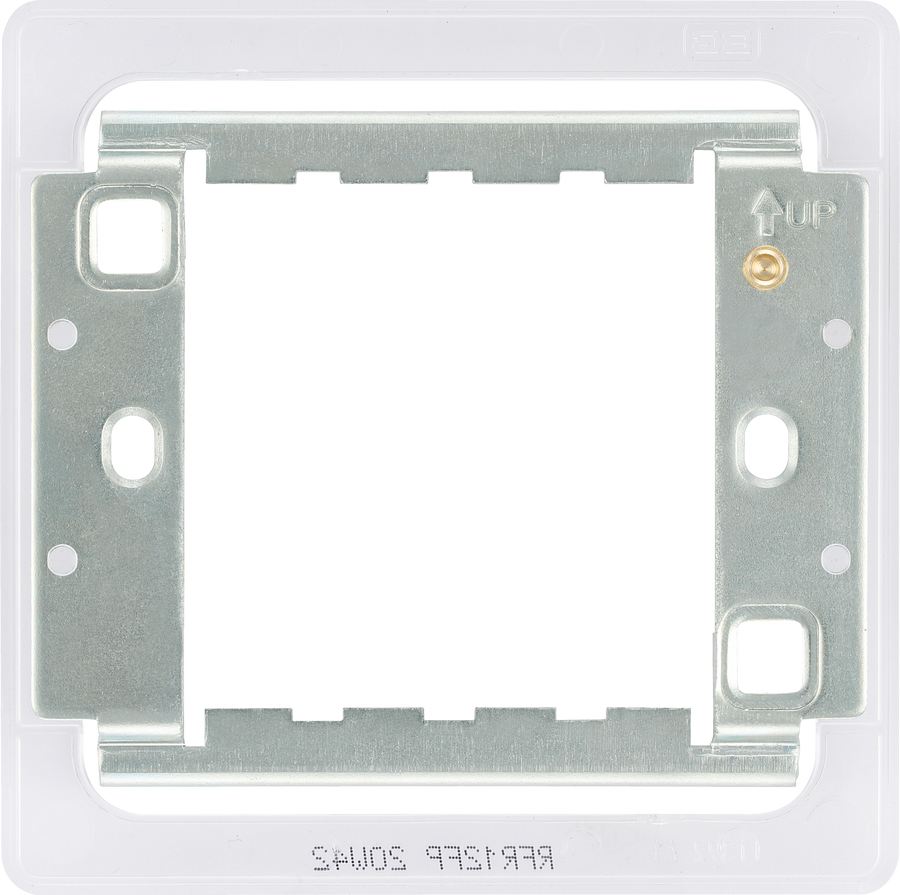 BG RFR12FP 1 and 2 Gang Grid Frame for Nexus Screwless Flat-Plate Front Plates