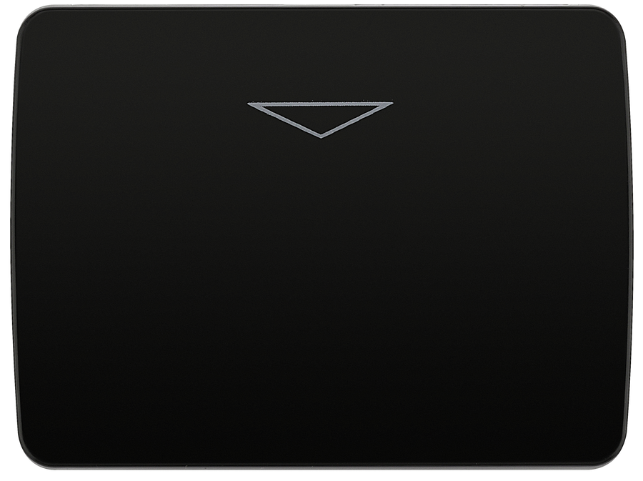 BG EMKYCSB Euro Module 16A Key Card Switch (50 x 50) - Black