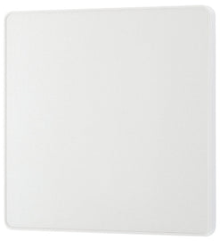 BG Evolve PCDCL94W Single Blank Plate - Pearlescent White (White)