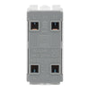 BG RRHBBN Black Nickel 20 Amp Double Pole Appliance Grid Switch Labelled Hob