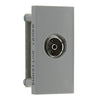 BG EMNSITVG Euro Module Co-Axial (Isolated) Connection - Grey