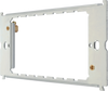 RFR34 Side - The Grid modular range from British General allows you to build your own module configuration with a variety of combinations and finishes. This universal frame is suitable for installation of all screwed plate versions that fit 6 or 8 Grid modules including Metal Clad, Nexus Metal and Brass Grid front plates.