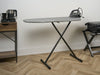 Corby Oxford Ironing Centre in Light Grey with 1600W Steam Iron (Y-879) - UK Plug