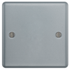 BG MC504 Metal Clad | 1 Gang Blank Plate