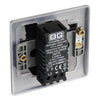 BG Nexus Antique Brass 200W 2 Way Trailing Edge Single Dimmer Switch with Surface Pattress Back Box