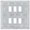 RNBS6 Back - The Grid modular range from British General allows you to build your own module configuration with a variety of combinations and finishes.