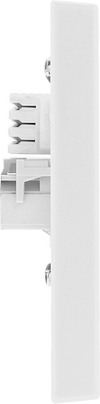 BG 9BTSI/1 Moulded Square Edge | White | 1 Gang IDC Terminal Secondary Telephone Socket