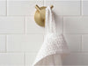 Corby Harrogate Double Clothes Hook in Brushed Brass