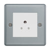 BG MC528 Metal Clad 2A Round Pin Unswitched Socket