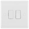 BG 851 Moulded Round Edge | White | 13A 2 Pole Flex Outlet Switched Fused Connection Unit