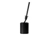 Corby Sana Toilet Brush & Holder in Black