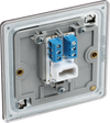 FBNBTS1 Back - This Secondary telephone socket from British General uses a screw terminal connection and should be used for an additional telephone point which feeds from the master telephone socket.