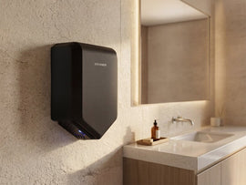 Bremmer Delta Blade Hand Dryer in Black