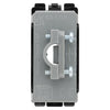 BG RPCDBFLEX Evolve Grid Black 10mm Flex Outlet Module
