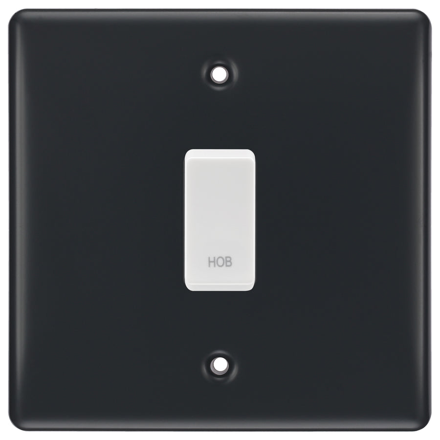 BG Part M 1 Gang Custom Labelled Kitchen Appliance Grid Switch