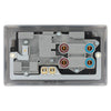 BG Nexus Antique Brass 45A Switch 13A Switched Socket Cooker Control Unit with Surface Pattress Back Box