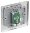 NBS60 Back - This single coaxial socket from British General can be used for TV or FM aerial connections.