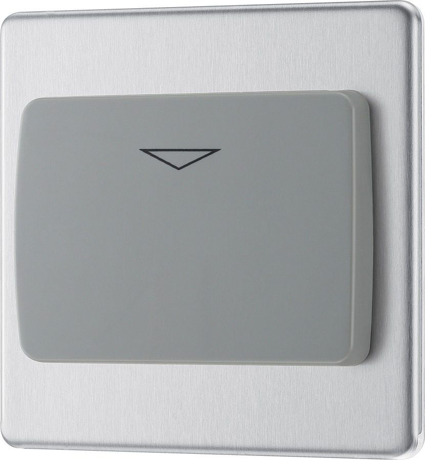 FBSKYCSG Front - This 16A hotel key card switch from British General is designed to save energy and improve safety in hotel rooms and will activate the rooms electricity supply when a key card is inserted.