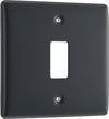 BG RPM1 Nexus Grid Part M | 1 Module Front Plate