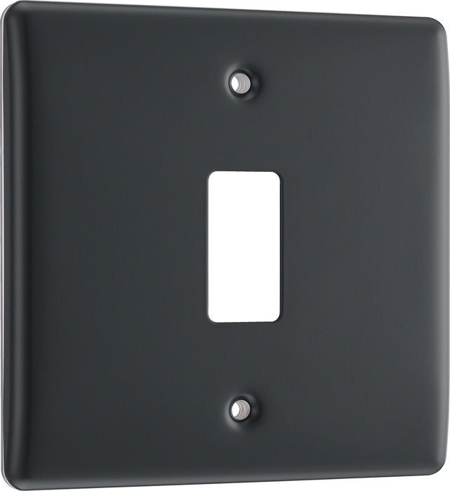 BG RPM1 Nexus Grid Part M | 1 Module Front Plate