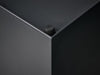 Corby Sheffield Metal Dual Recycling Bin with Plastic Inserts in Black
