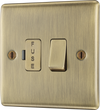 NAB50 Front - This switched and fused 13A connection unit from British General provides an outlet from the mains containing the fuse and is ideal for spur circuits and hardwired appliances. 