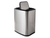 Corby Stockbridge 12L Swing Top Bin in Brushed Steel