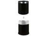 Corby Thornton Double Layer Waste Bin in Black, 9L