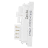 BG Nexus White EMRJ45C5EW CAT5E RJ45 Outlet Euro Module IDC Data Socket Ethernet