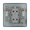 BG MC531 Metal Clad | 1 Gang 20A Flex Outlet Neon Switch