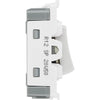 BG R12 Nexus Grid White 20A 20AX 2 Way 1 Pole Switch Module